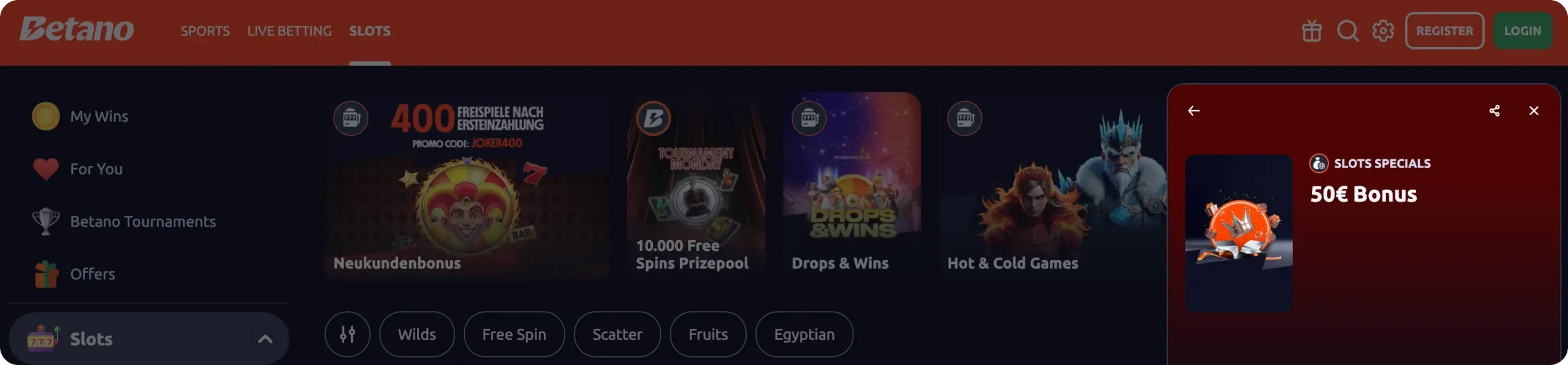 kasino online betano