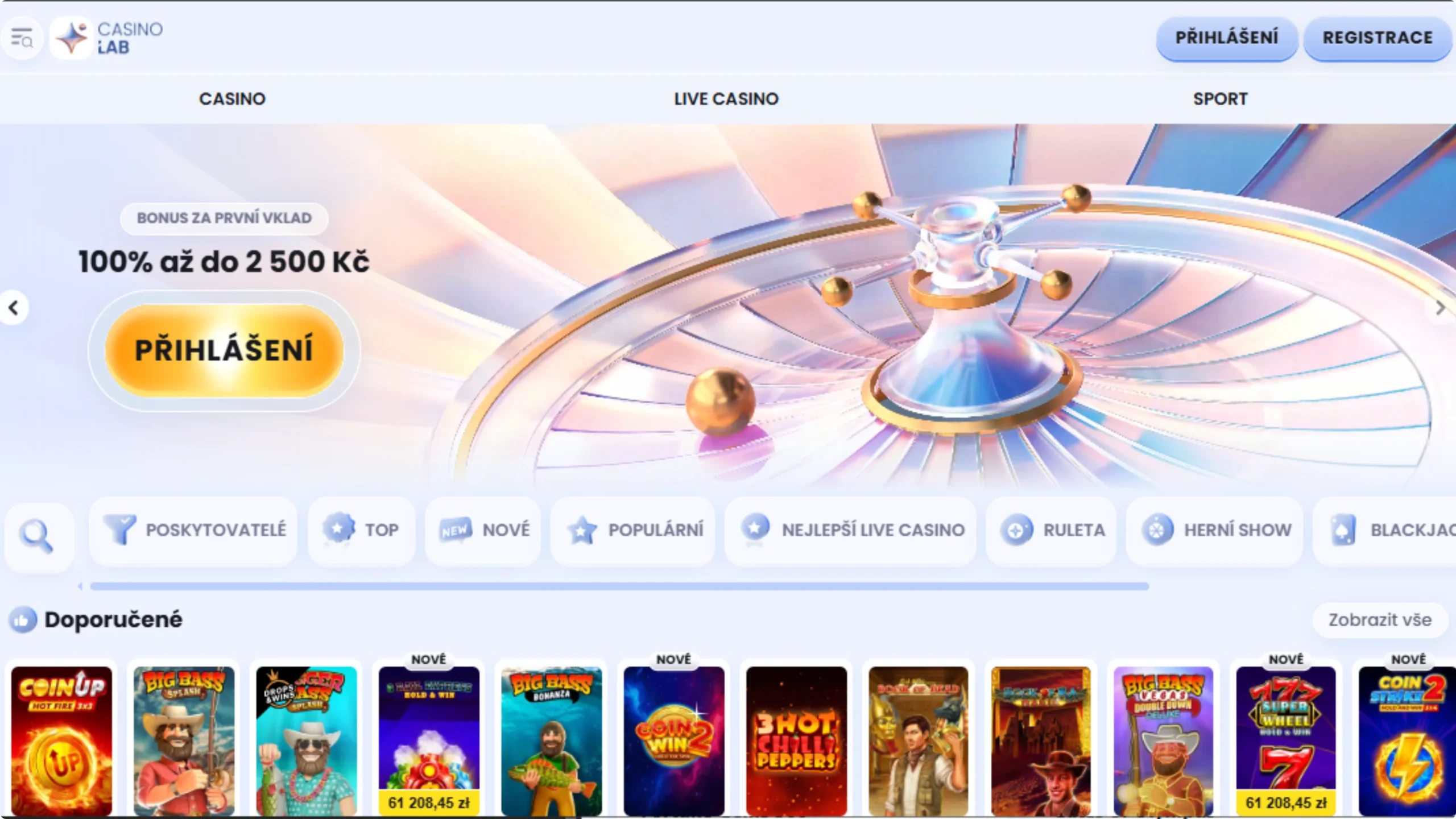 Casinolab recenze